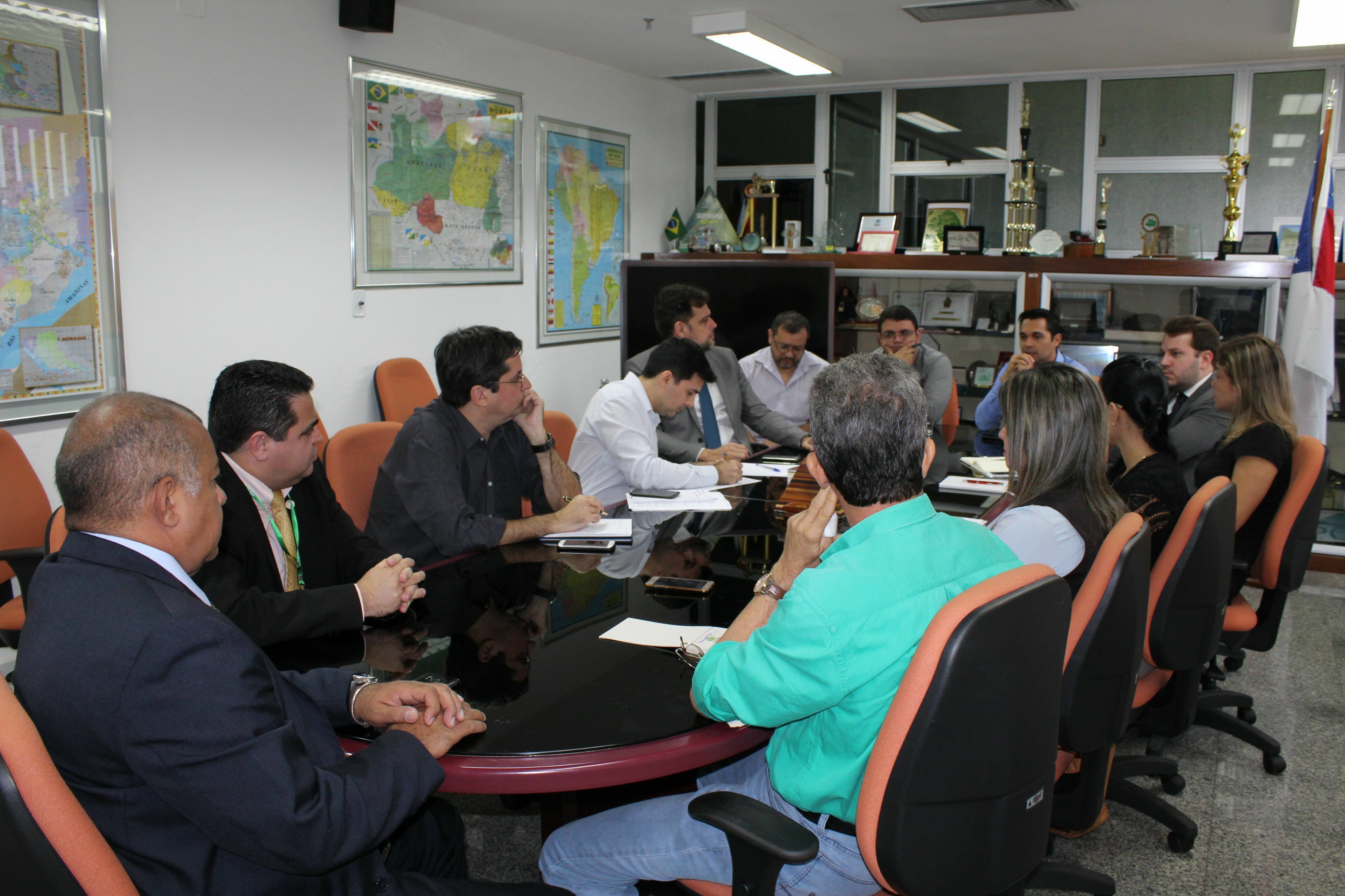 Reunião teve participação de ténicos da Suframa e da Unisol